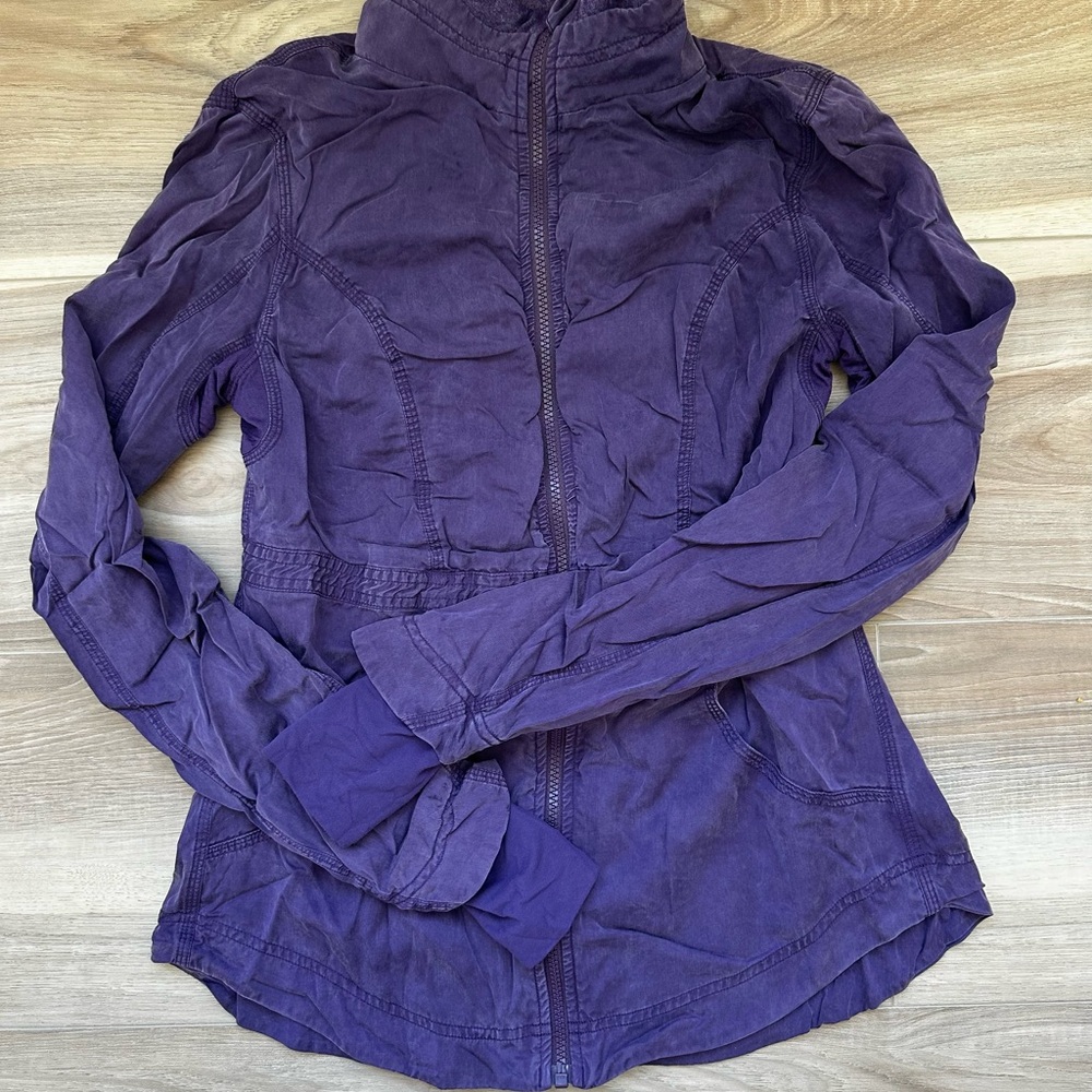 lululemon athletica Deep Purple inner peace Jacket